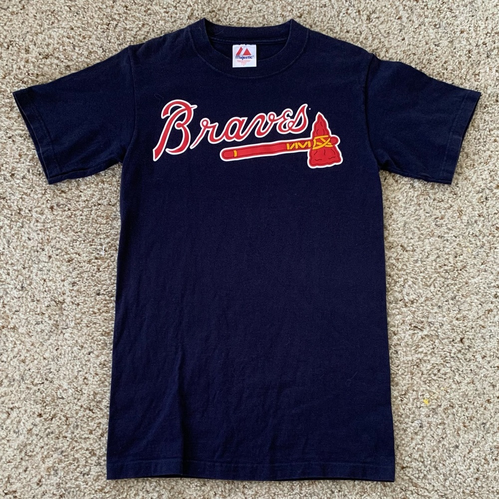 ATLANTA BRAVES MAJESTIC CHIPPER JONES MEN’S TSHIRT
